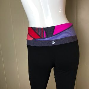 Reversible workout capris